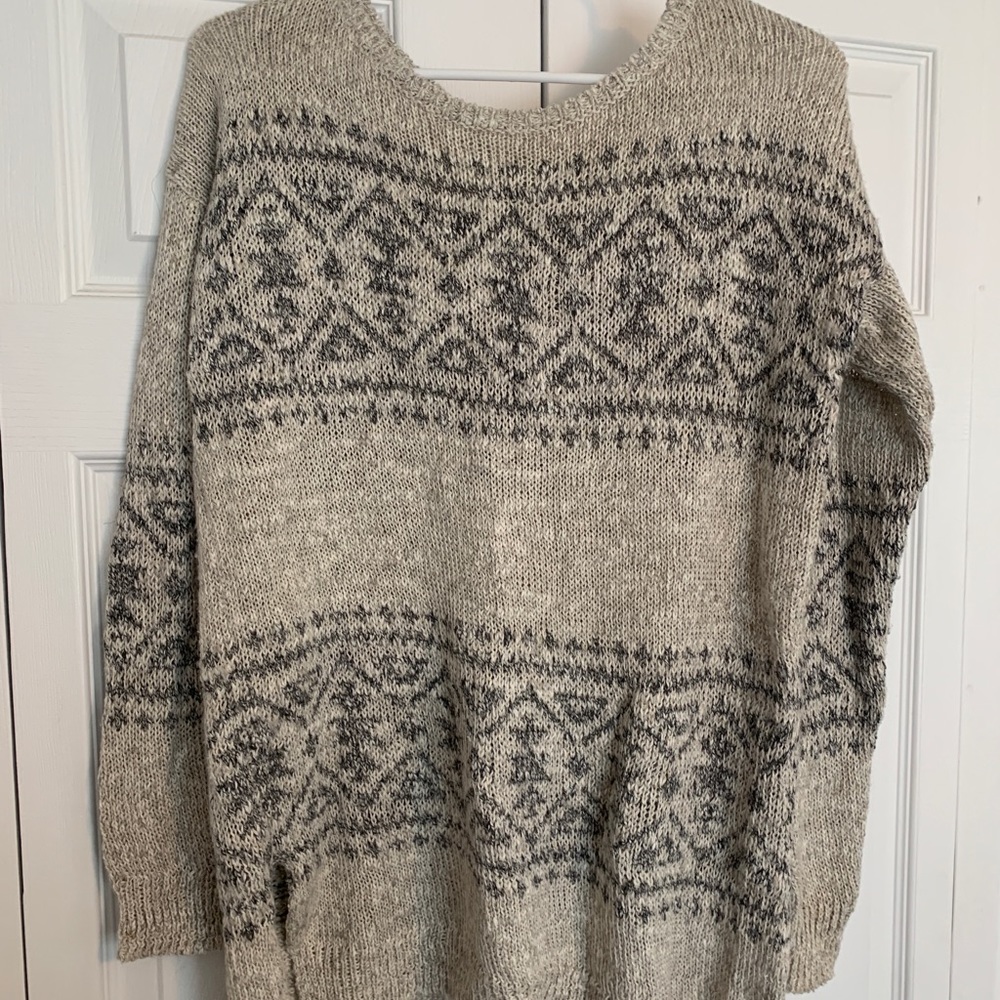 Wintery Hollister Sweater